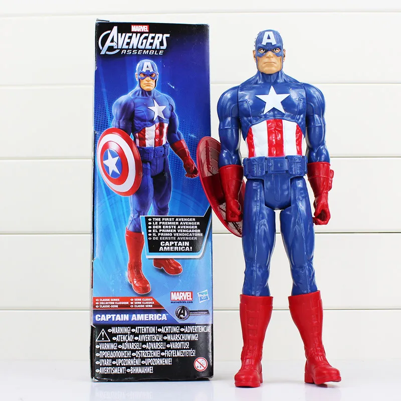 Pvc Model Toys Dolls  Pvc Action Figure - 30cm Marvel Avengers Super  Captain Pvc - Aliexpress