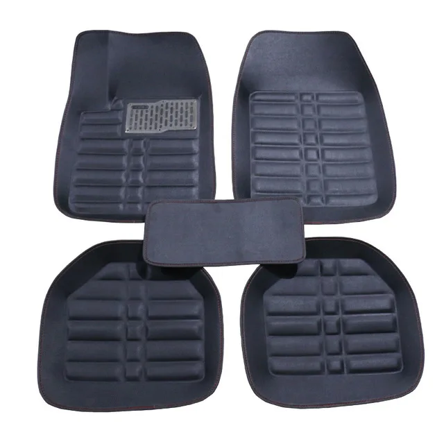 Автомобильные аксессуары Стайлинг универсальный автомобильный коврик для Tesla модель S модель X Dodge зарядное устройство караван Калибр Мститель путешествие - Название цвета: black