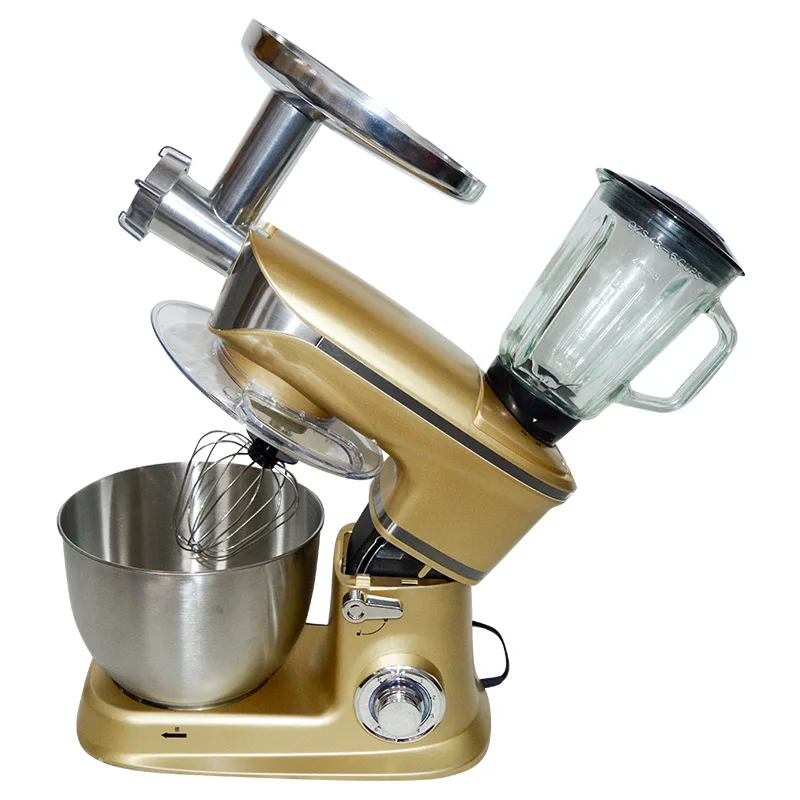 Multi-functional Stand Mixer Planetary Mixer Electric Egg Beater Automatic Blender Kneading Dough Chef Machine