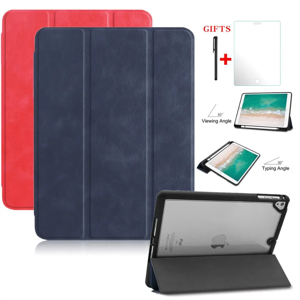 

Smart case for ipad air1 2 tablet cover Magnetic Stand PU Leather Case for iPad 9.7 2017 2018 5th 6th Generation Auto Sleep