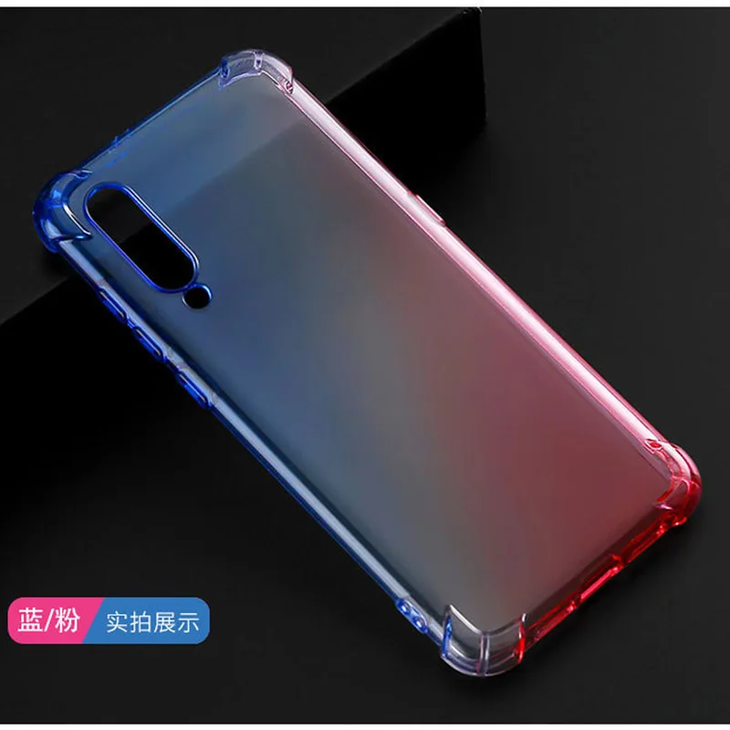 10 шт. градиентный силиконовый чехол для ксаоми ксиоми ксяоми сяоми Xiaomi mi 9t Pro/mi A3/mi