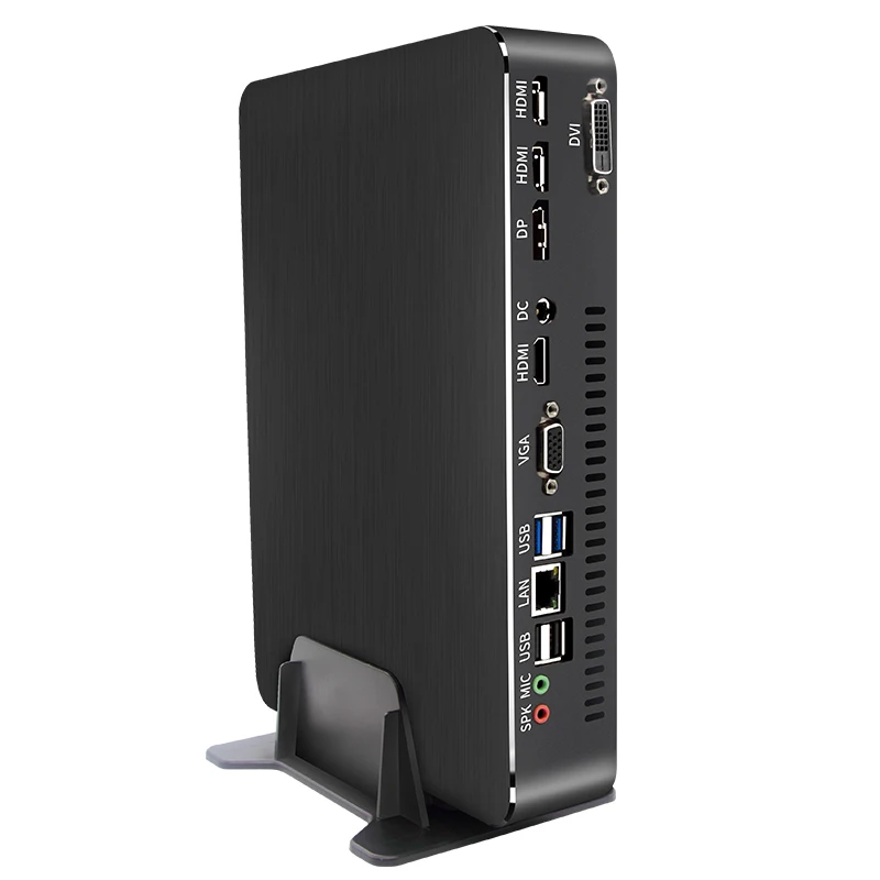 Nvidia 4K UHD игровая компьютерная Intel 9th industrial Xeon E3 1231 v3 H81 GT1030 GTX750ti DVI PCIE мини настольный
