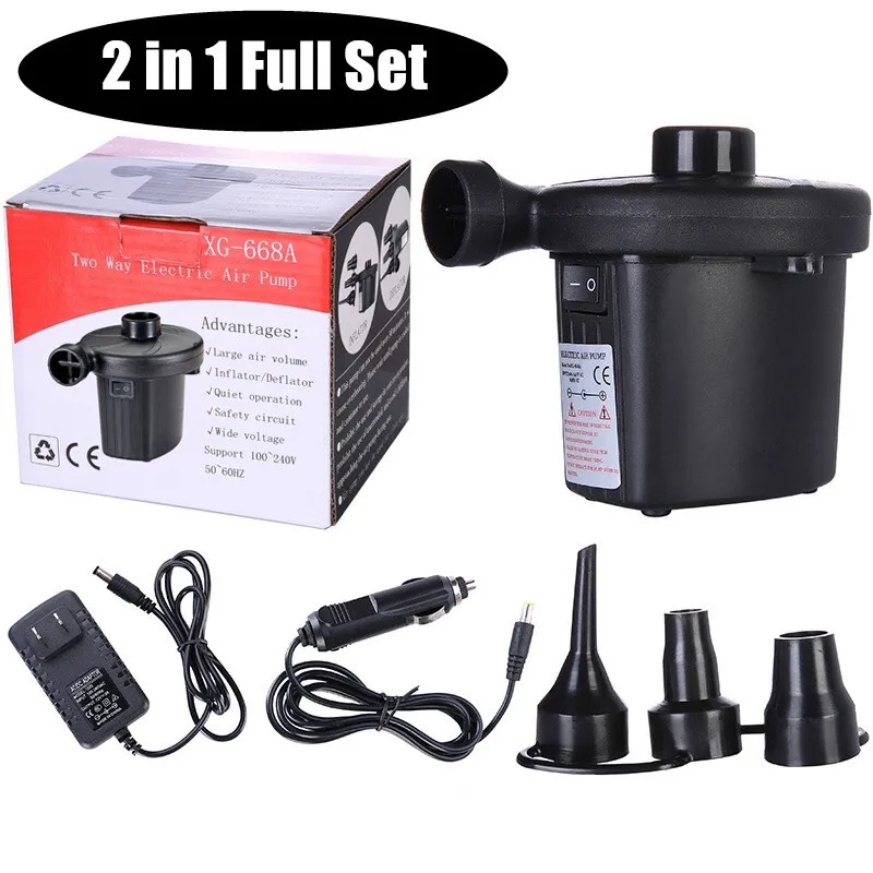 

Camping Pump Inflatable Mattress Inflator Max Electric Pump Car Electric Inflator Air Compressor For Mattress