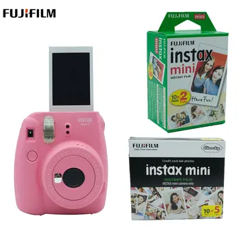 

Kids Children Christmas Gift Fujifilm Instax Mini Film Mini 9 Instax Camera +10 20 50 Sheets Fujifilm Instax Mini 9 Film Paper