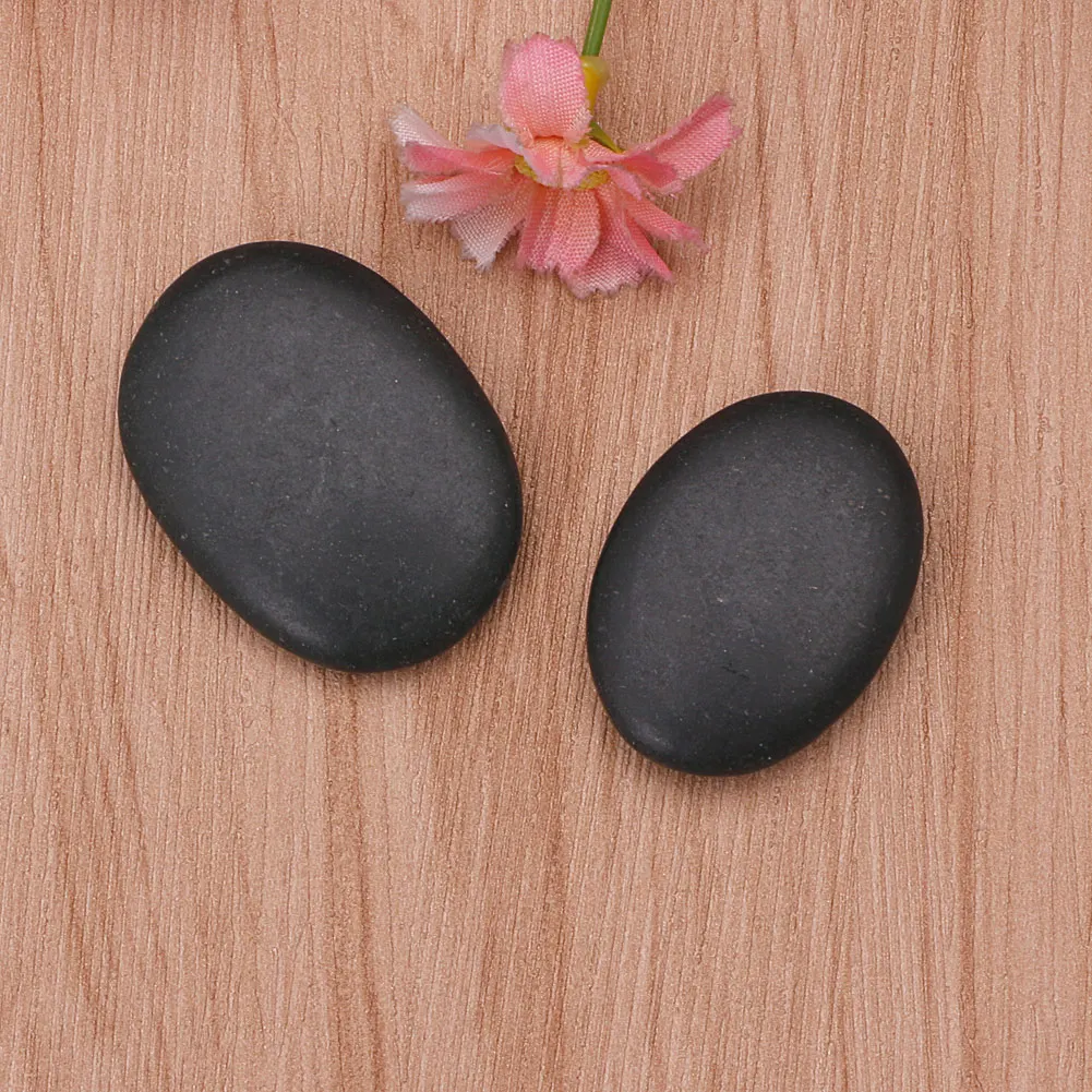 1Pc Hot Spa Rock Basalt Stone Beauty Stones Massage Lava Natural Stone C1Ff