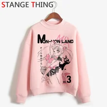 Сейлор Мун Усаги Kawaii мультфильм Толстовка для женщин Harajuku Ullzang Забавный Печатный Свитшот японский аниме милый худи с котом женский