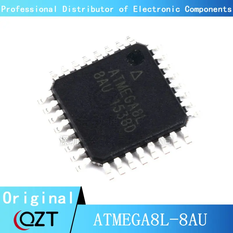 10pcs/lot ATMEGA8-16AU ATMEGA8A-AU ATMEGA8L-8AU QFP ATMEGA8 16AU ATMEGA8A AU ATMEGA8L 8AU QFP-32 chip New spot