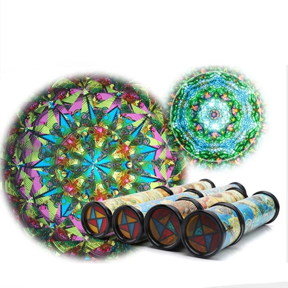 21cm ABS Optical Toy Prism Toy Amusement Educational Magical Funny Learning Magical Kaleidoscope