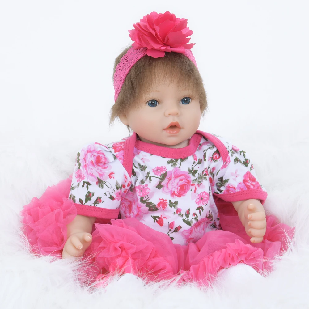 20 &quot50 см Reborn Lifelike мягкая ткань тела Детские куклы Раннее Образование