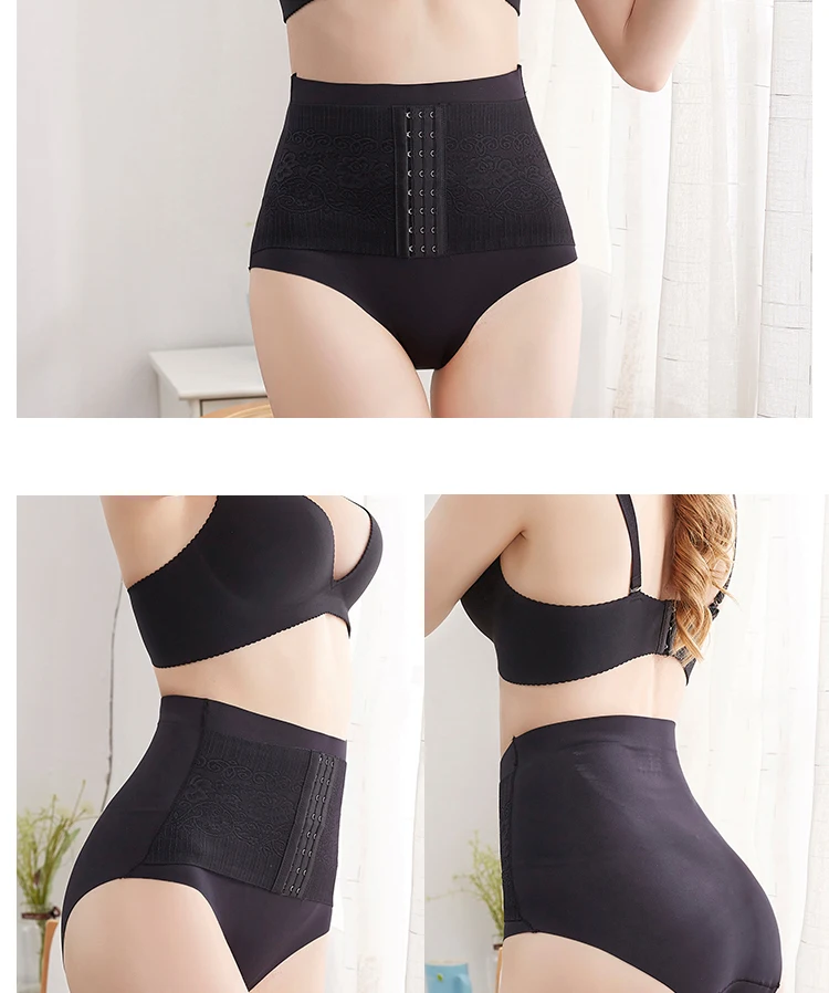 best tummy control shapewear uk Seamfree High Waist Body Shaper Slim Underwear Women's Corset Panties Trainer Body Shaper Ladies Body Shaping Secret Underwear low back shapewear