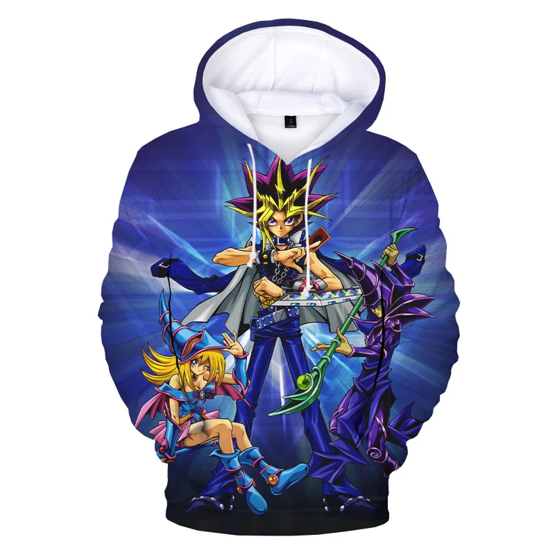 Anime Sweatshirt Langarm T-Shirt Hoodie Longsleeve Pullover Cosplay Yu-Gi-Oh 