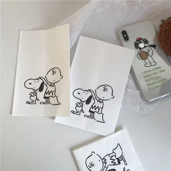 

Ins style paper storage bag cartoon cute printing small mini paper bag posing for decoration props gift bag