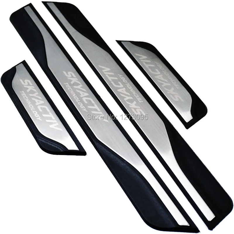 

2014 2015 MAZDA 3 Axela ABS Chrome Front Fog Light Eyebrow Eyelid Fog Light Lamp Cover Trim Car Styling Accessories 2pcs/set