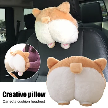 

Cute Corgi Dog Shaped Plush Pillows Soft Toys Doll Vent Corgi Dog Butt Plush Pillows Corgi Butt Super Soft Pillow NJ88