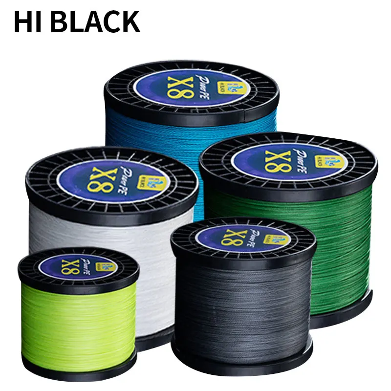 

Braided Fishing line 100M 300M 500M 1000M 4 Strands Multifilament Fishing Wire Carp Fishing 10-80lb