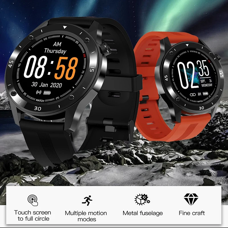 

F22 Smartwatch 1.54 inch Full Touch Screen Watch Wearable Device Heart Rate Monitor Smart Watch For Android IOS Smartwatches