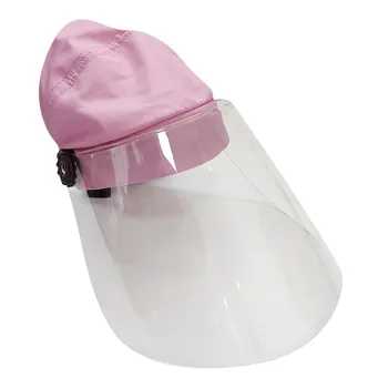 

40# Anti-spit Protective Peaked Baseball Cap Dustproof Cover Baseball Adjustable Cap Removable Droplet Blocking Hats кепка