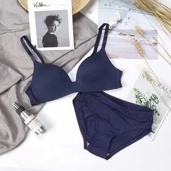 

Sexy Bra Sets Women Seamless Bralette Wireless Breathable Underwear Lingerie Set Biquini Ensemble Bra Panty Ropa Interior