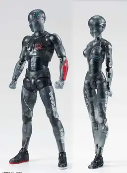 

SHF Body Kun Figuarts Archetype Male Female Movable body chan joint figure PVC Action Figure Movable Model Collection Toys gift