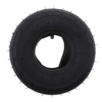 

3.00 - 4 Scooter Tire & Inner Tube Set for 49cc 2-Stroke Go Kart Scooter