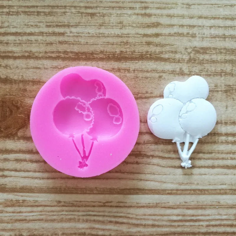 Sugarcraft воздушный шар силиконовая форма помадка формы торта украшения инструменты шоколадная мастика форма - Цвет: 332
