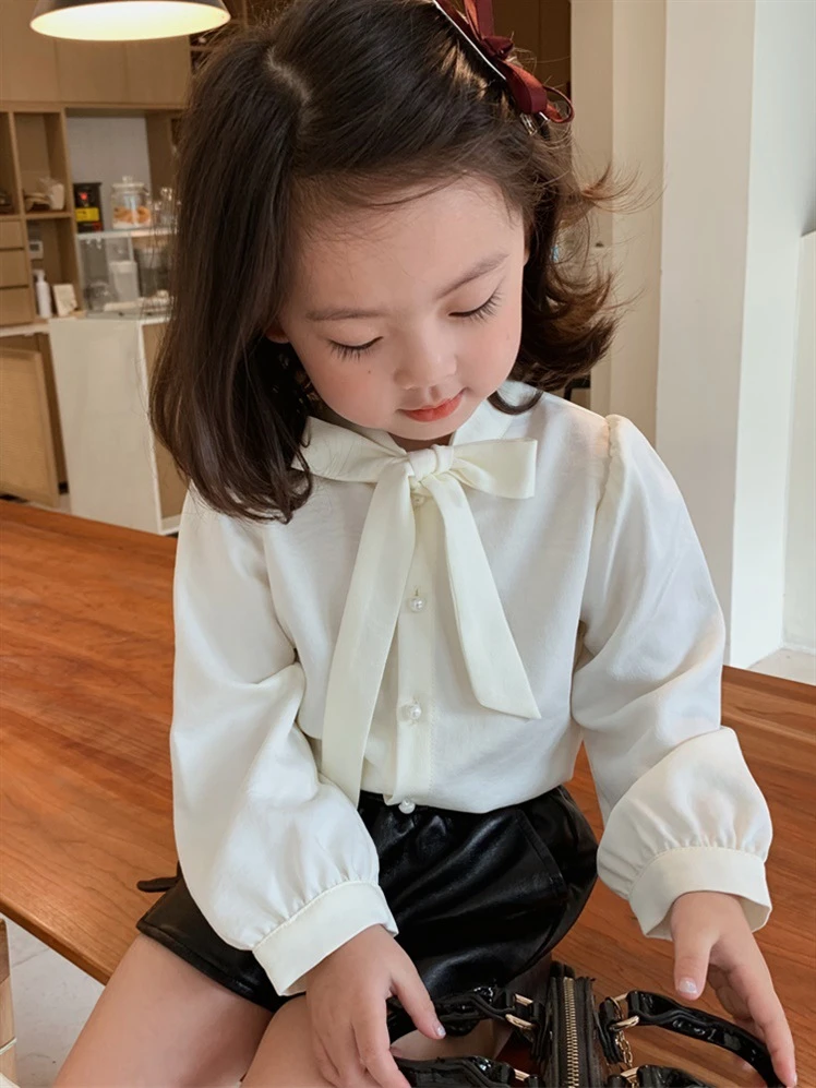 女の子白シャツ21春新韓国の子供長袖王女シャツ女の子綿秋の学校トップ ブラウス シャツ Aliexpress 女の子白シャツ21春新韓国の子供長袖王女シャツ女の子綿秋の学校トップ ブラウス シャツ Aliexpress