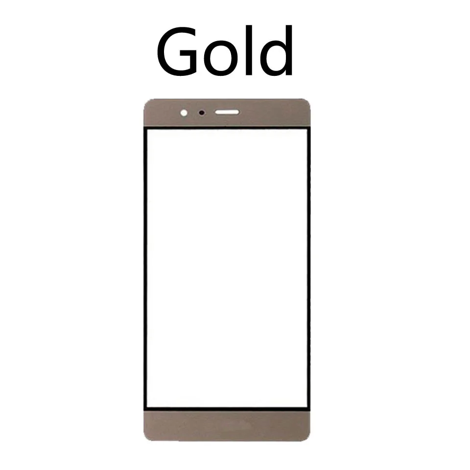 Gold-No tool 5," для huawei P9, переднее стекло, сменная сенсорная панель для P9, EVA-L09, EVA-L19, EVA-L29, ЖК, переднее стекло, внешний экран, объектив - Цвет: Gold-No tool
