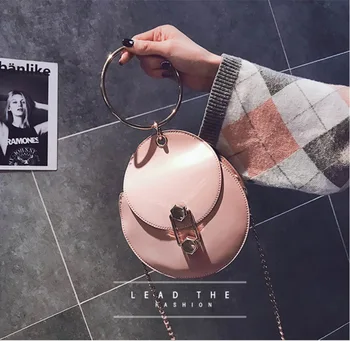 

Ins super popular solid color PU hand bag lock buckle shoulder bag female small bag new fashion crossbody bag