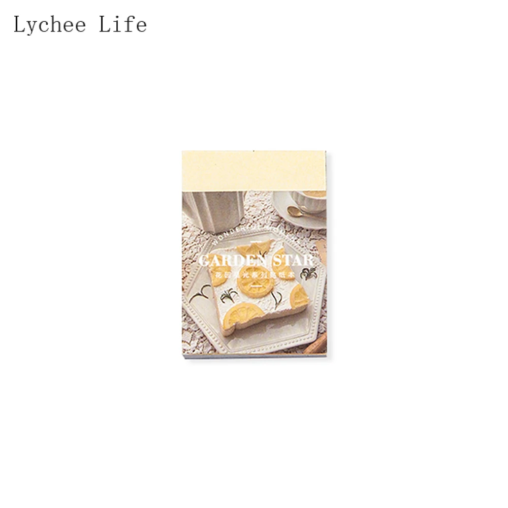 Lychee Life Flower Garden Material Paper Junk Journal Planner Craft Paper Scrapbooking Vintage Decorative DIY Craft Photo Album diy scrapbooking accessories photo frame paper