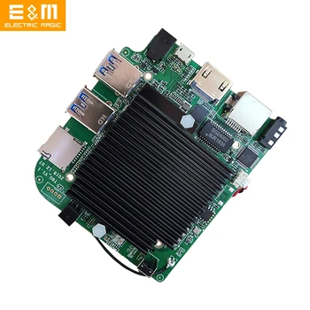 شراء90x80 سنتيمتر 2 جرام ذاكرة 32 جرام SSD كمبيوتر مصغر المضيف Z8350 نانو لوحة رئيسية ITX بدون مروحة جهاز التحكم الصناعي مع WiFi بلوتوث