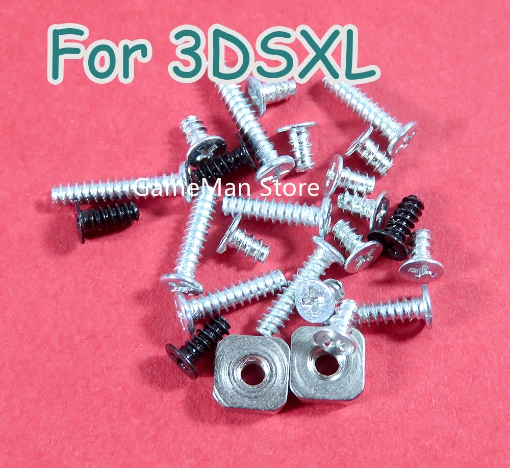 Ocgame Full Cross Head Viti Parti Metalliche Lr Spring Nut Metal Prop Viti Complete Per 3Dsll 3Dsxl 3Ds Xl Ll