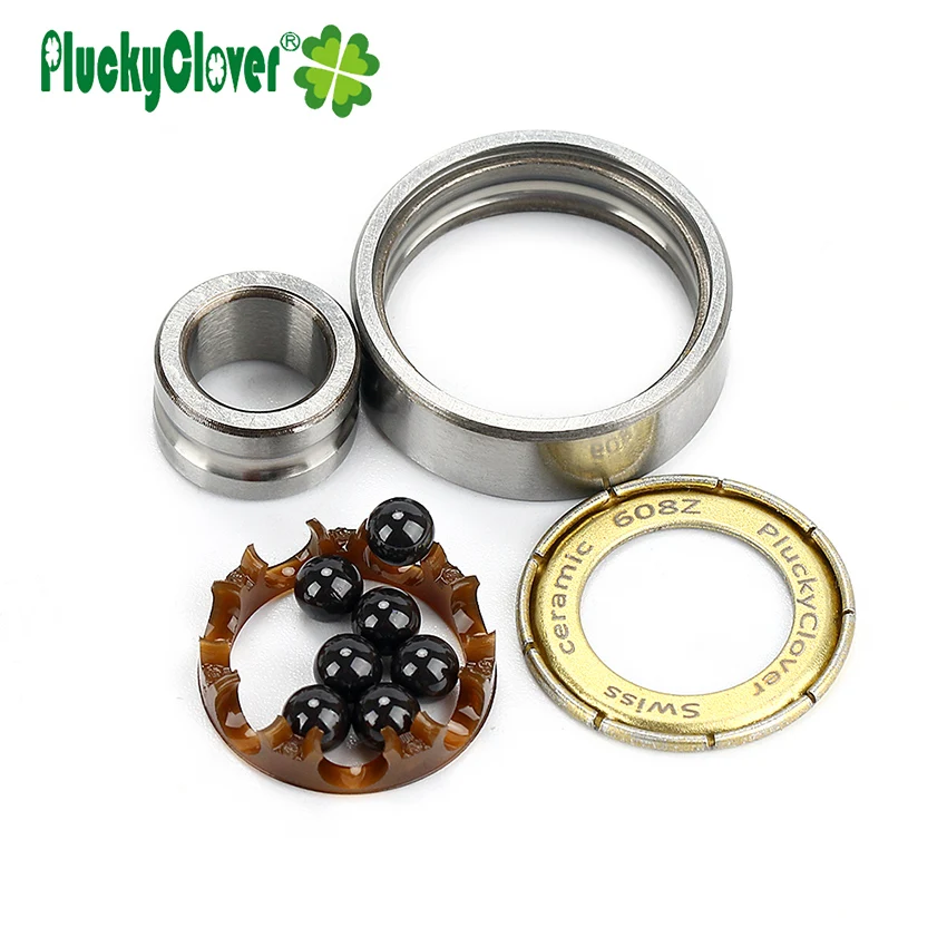 PluckyClover Abec11 608 Ceramic Ball Bearing Roller Skating Shoes Inline Speed Skating Accessories