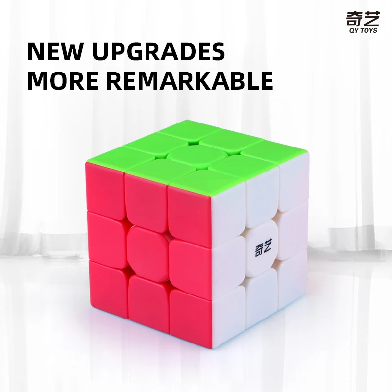  CuberSpeed QY Toys Warrior S 3x3 Stickerless Speed Cube Puzzle Warrior  S 3x3x3 Stickerless Cube : Toys & Games