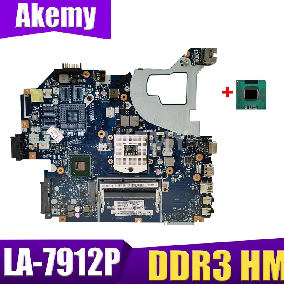 Для ACER Aspire E1-571G V3-571G V3-571 NV56R Q5WVH LA-7912P Материнская плата ноутбука Mainboard DDR3 Поддержка