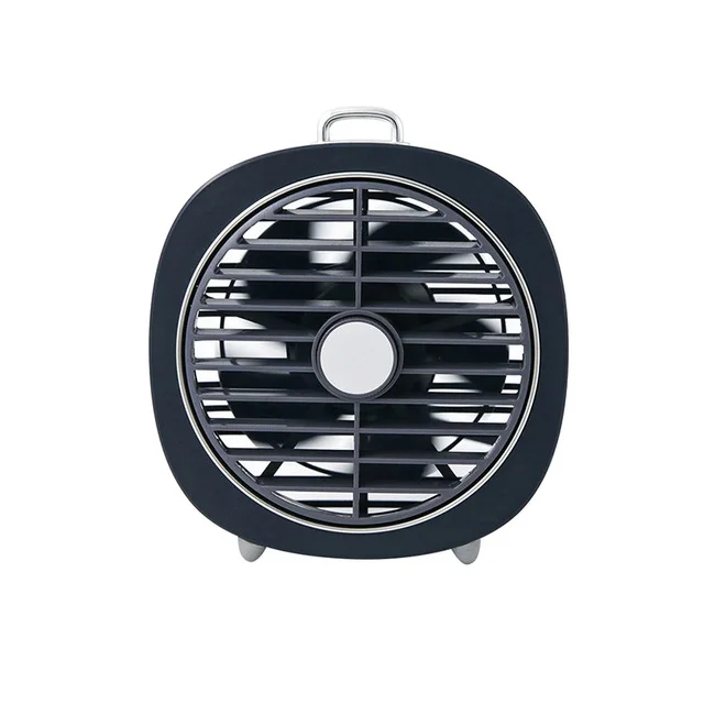 

USB portable natural fan and novelty mini desktop fan for USB electric air conditioner household small fan with night light