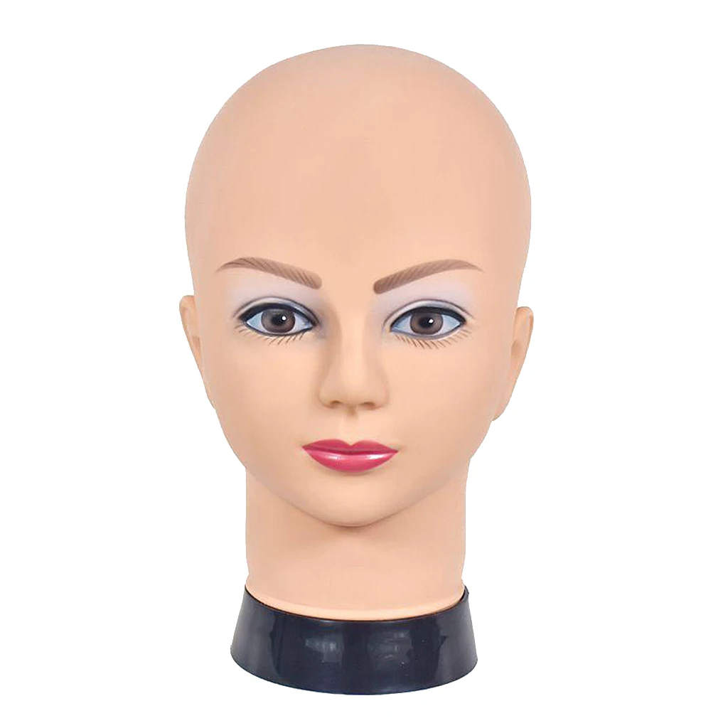 Female Mannequin Head Model Wig Glasses Hat Display Stand 21”