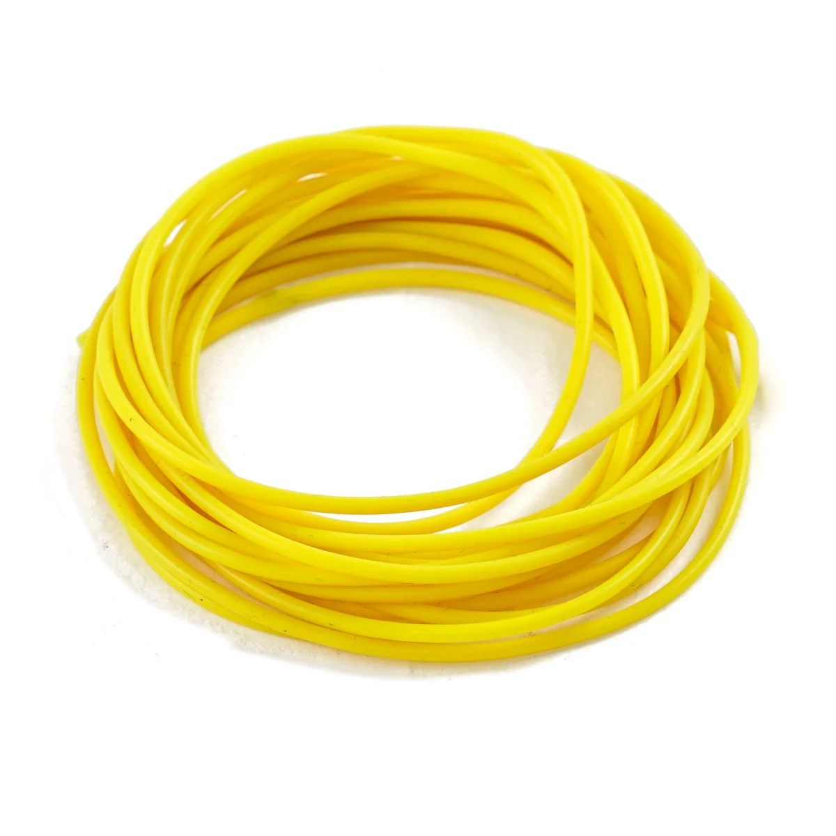 New 3m/6m Yellow Hollow Pole Elastic Inner Outer Diameter 0.7-1.6mm Fishing Lines Retention Rope Latex Tube Fishing Tackles