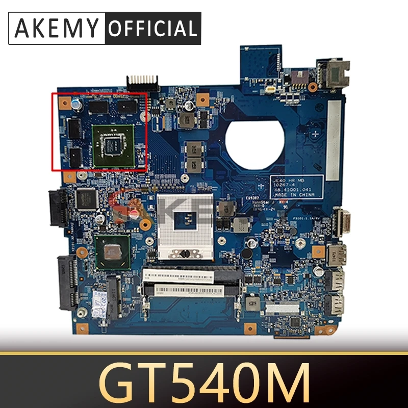 Для 48.41Q01.041 применимо к ACER MS2316 4750 4752 4755 4352 Материнская плата ноутбука PGA989 HM65 GT540M DDR3