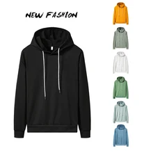 Outono moletom com capuz para homem clássico de 7 cores