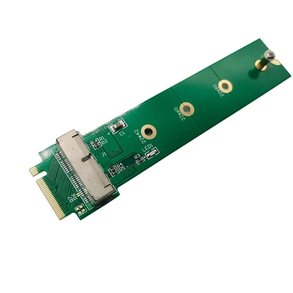 

For MacBook Air Pro 12+16 Pins SSD to M.2 Key M (NGFF) PCI-e Adapter Converter Card for PC Computer Accessories
