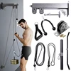 New Fitness DIY Pulley Cable Machine Attachment System Arm Biceps Triceps Hand Strength Trainning Home Gym Workout Equipmen Set ► Photo 1/6