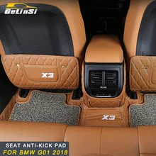 Gelinsi для BMW X3 G01 Автомобильная подушка для сидения Черная защитная крышка кожаный коврик против ударов Подушка аксессуары для интерьера