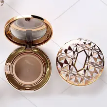 Пустая воздушная подушка свободная пудра слоеная коробка контейнер для крема BB с зеркалом косметический аксессуар