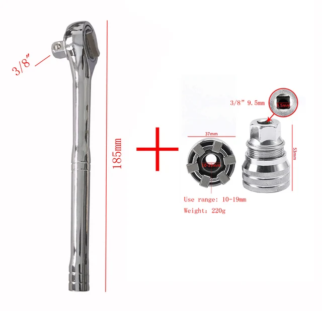 Adaptive Mintiml Wrench All-Fitting Multi Drill Attachment Magical Home DIY Tool 