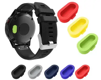 

100pcs Wristband Port Protector Resistant And Anti-dust Plugs For Garmin Fenix 5/5X/5S drop shipping