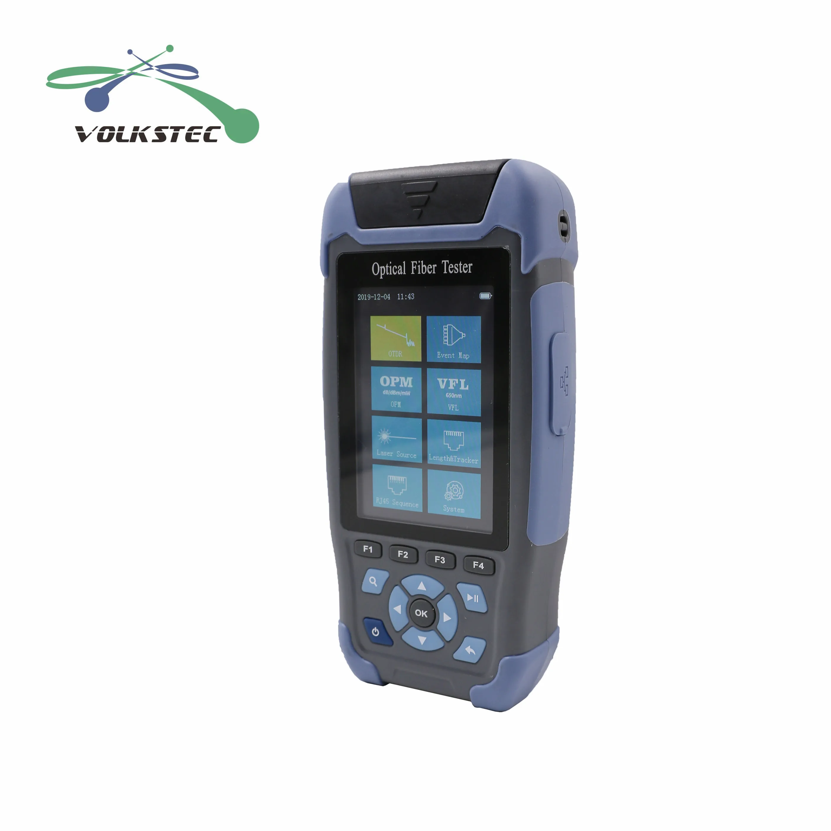 6in1 Mini OTDR 1310/1550nm 60KM Optical Time Domain Reflectometer with Optic power meter VFL Light source free shipping