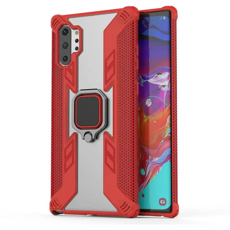 

Shockproof Case For Samsung Galaxy Note 10 Plus Silicon + Hard PC Armor Back Cover For Note 10 Plus SM-N975F N975F N975 Cases