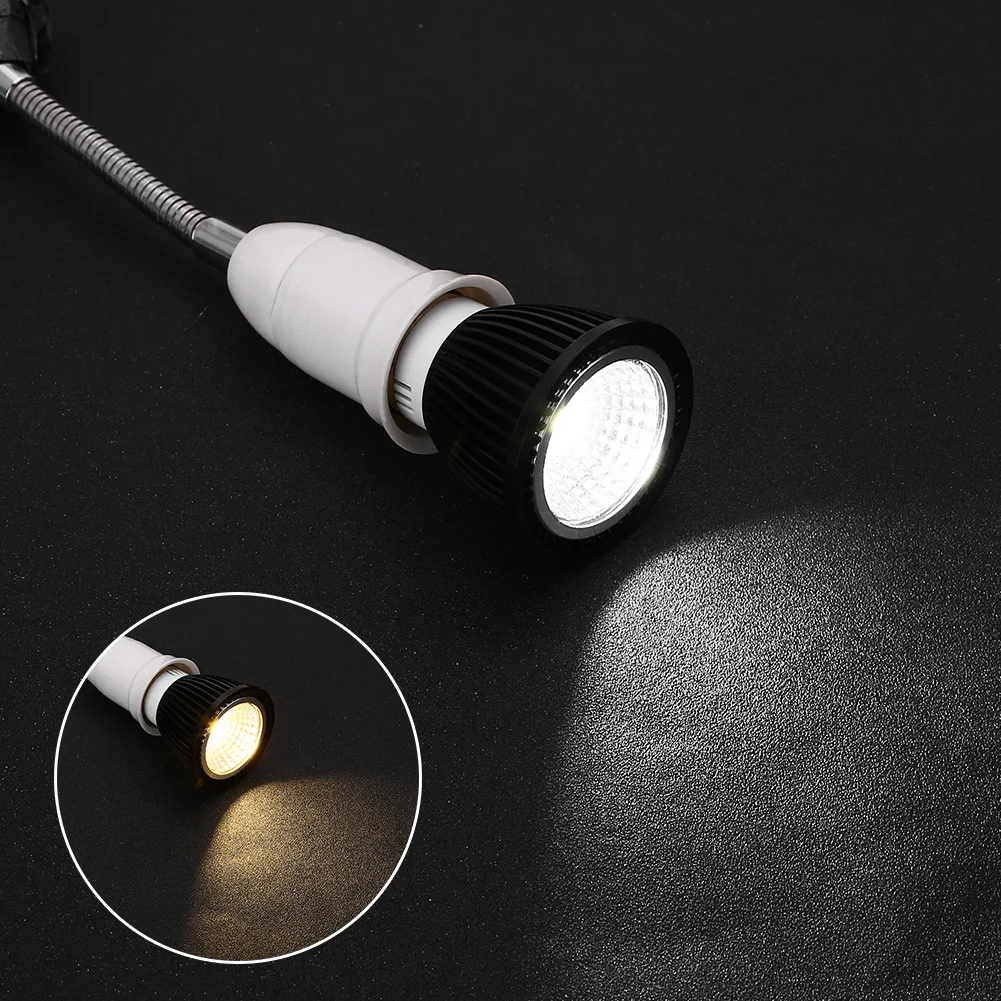 E27 9W COB прожектор Светодиодная Лампочка Точечный светильник Теплый/чистый белый яркий