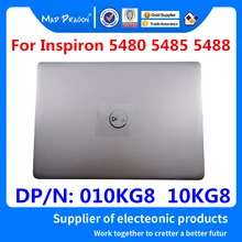 Ноутбук lcd верхняя крышка lcd задняя крышка серебряный корпус для Dell Inspiron 14 5480 5485 5488 010KG8 10KG8 460.0F706.0001