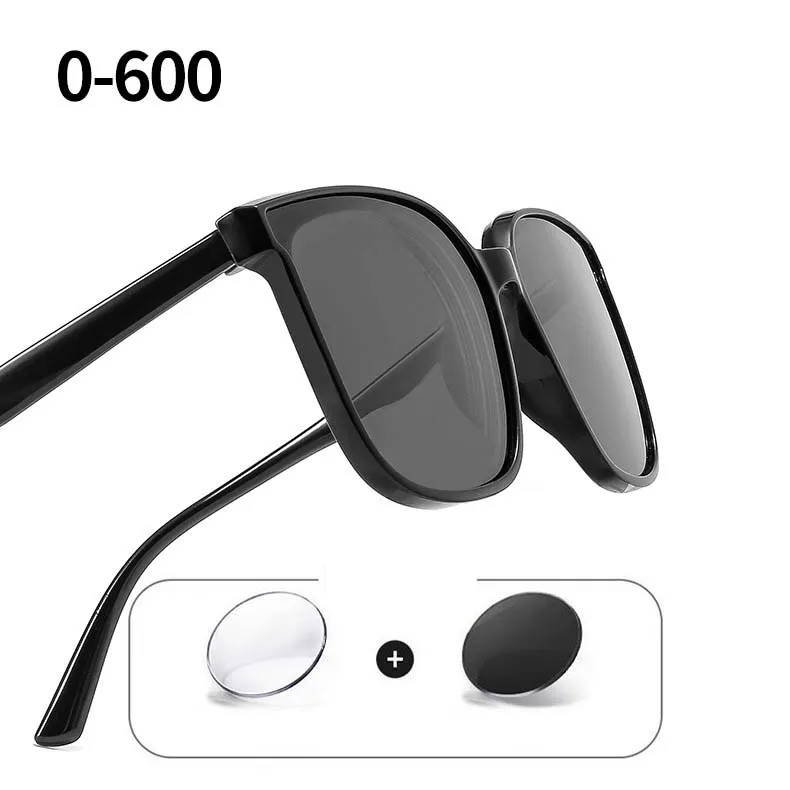 oversized square sunglasses Prescription -1.0 -1.5 -2.0 -3.0 -4.0 -5.0 -6.0 Fashion Finished Myopia Sunglasses Men Women Short sighted Optics Eyewear oversized sunglasses